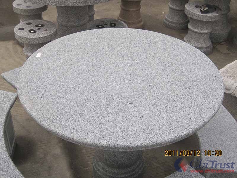 Stone Round Table